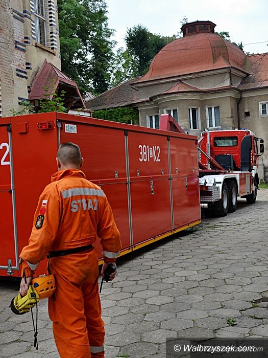 Szczawno-Zdrój: Strażacy ćwiczyli w Szczawnie–Zdroju