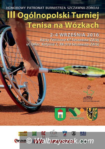 Szczawno-Zdrój: Czołowi tenisiści niepełnosprawni zagrają w Szczawnie Zdroju