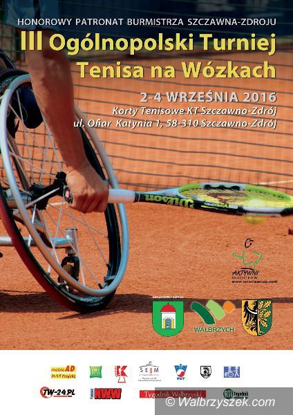 Szczawno-Zdrój: Czołowi tenisiści niepełnosprawni zagrają w Szczawnie Zdroju