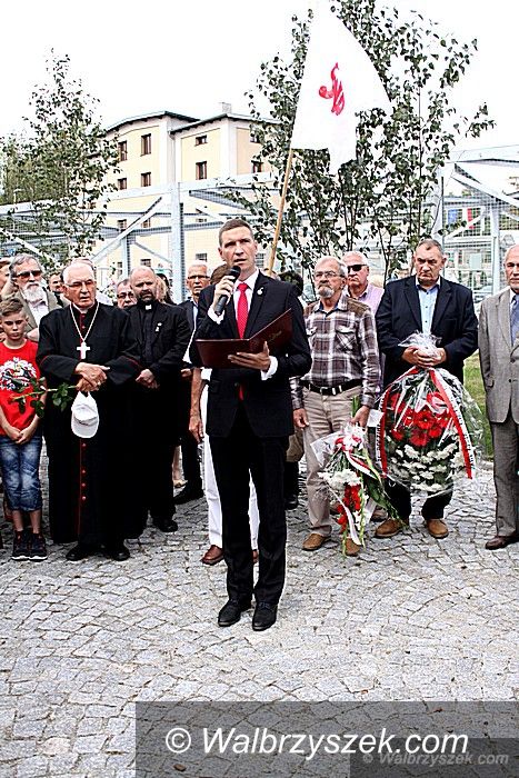 Wałbrzych: Wałbrzyskie obchody 36 rocznicy podpisania Porozumień Sierpniowych