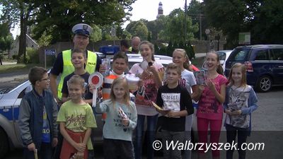 Wałbrzych: Podsumowanie akcji "Bezpieczna droga do szkoły"