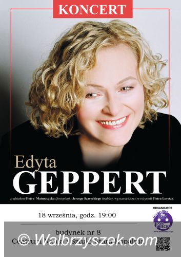 Wałbrzych: Recital Edyty Geppert w Wałbrzychu