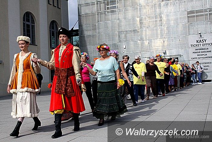 Wałbrzych: Seniorzy tańczyli w Starej Kopalni
