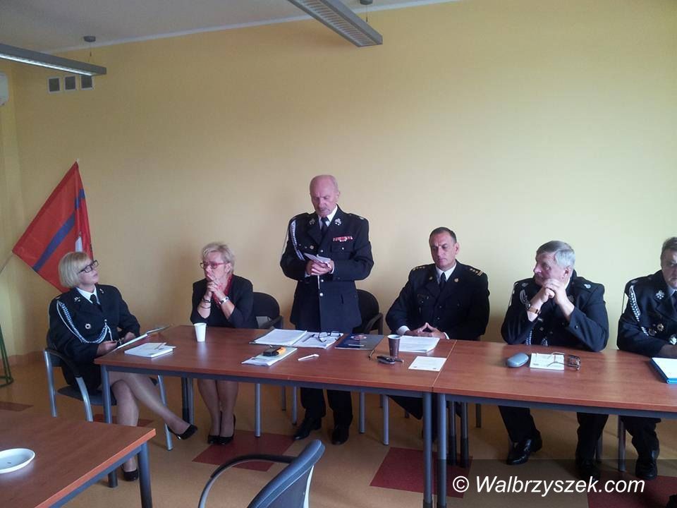 Wałbrzych: Strażacy ochotnicy wybrali nowy zarząd