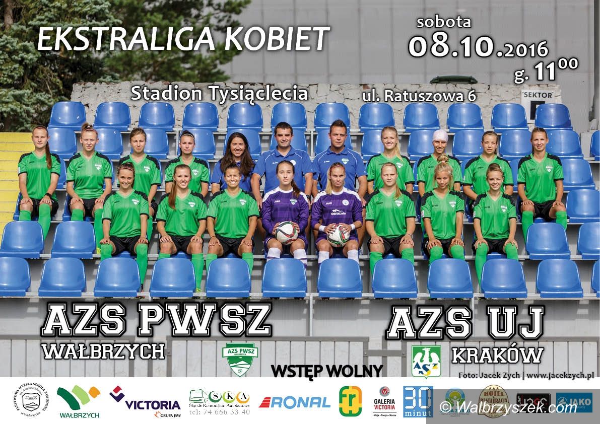 Wałbrzych: Ekstraliga piłkarska kobiet: Akademiczki z Krakowa na horyzoncie