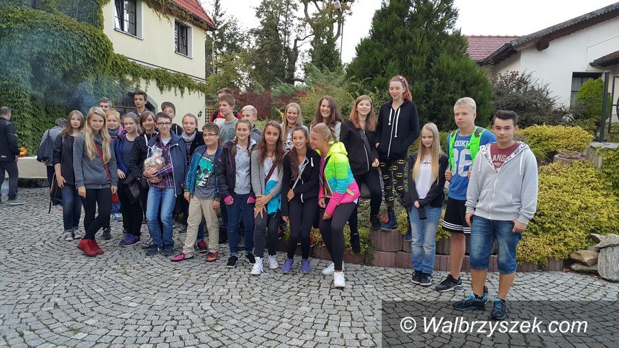 Wałbrzych: Uczniowie z Freiberga z wizytą w Wałbrzychu