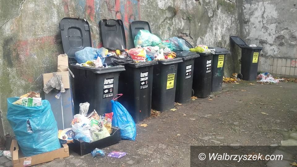 Wałbrzych: Mieszkańcy reagują na gospodarkę śmieciową