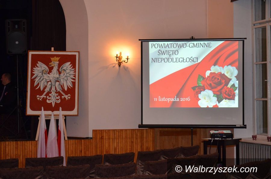 REGION, Głuszyca: Powiat też obchodził Święto Niepodległości