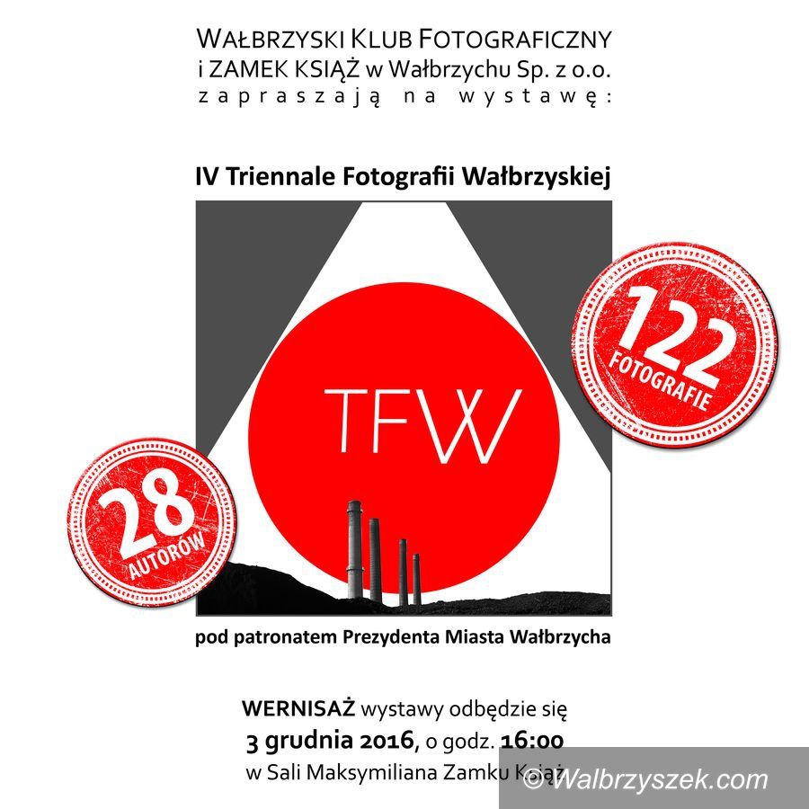 Wałbrzych: Już jutro wernisaż wystawy IV Triennale Fotografii Wałbrzyskiej
