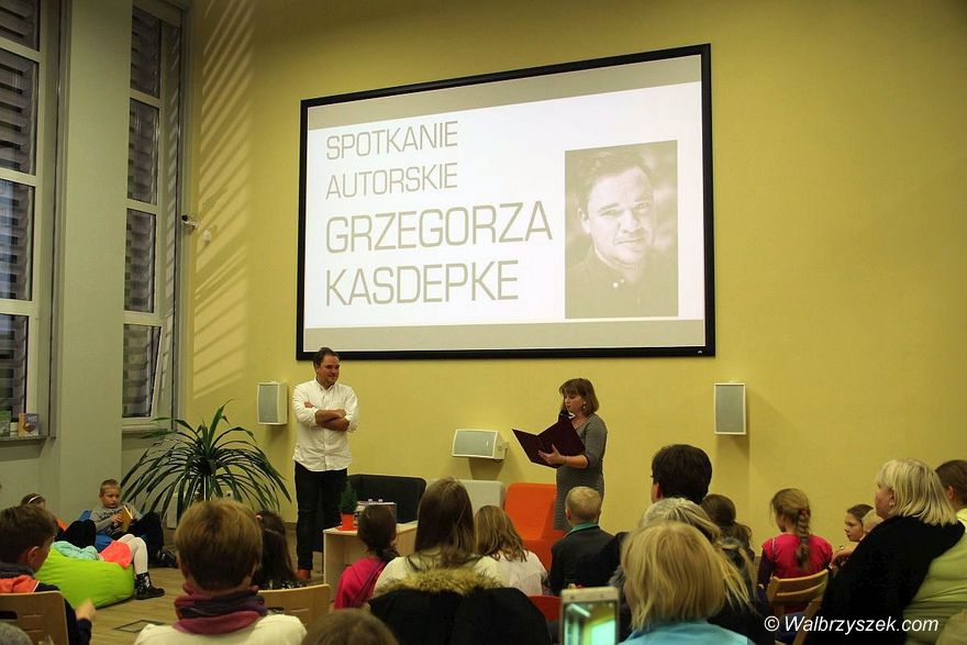 Wałbrzych: Spotkanie autorskie z Grzegorzem Kasdepke