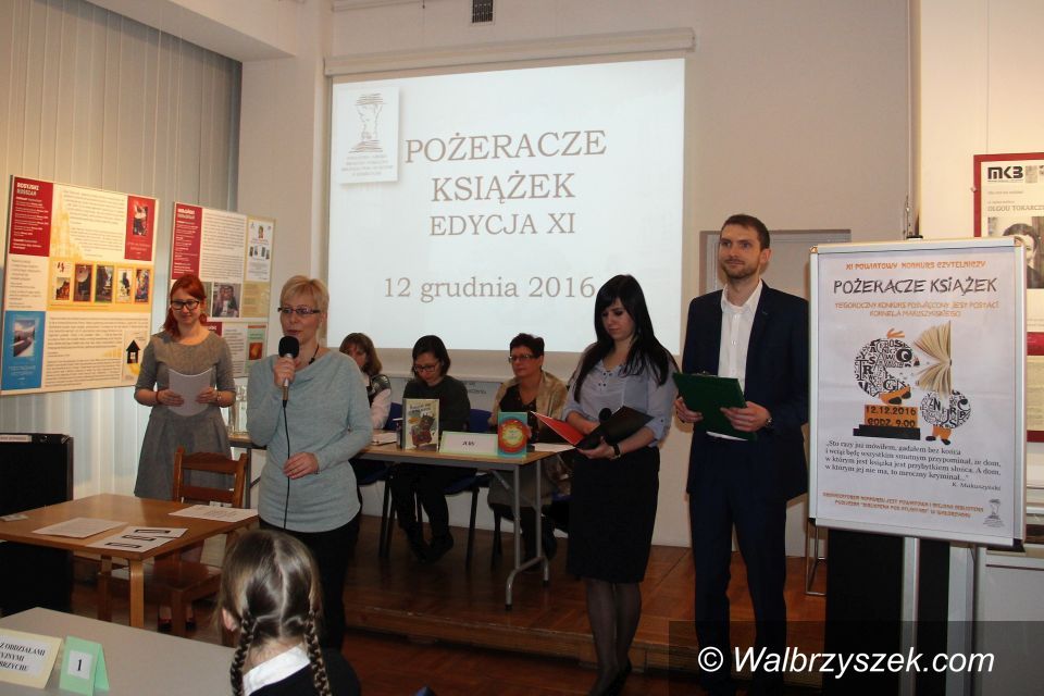 Wałbrzych: Rozstrzygnęli konkurs "Pożeracze książek"