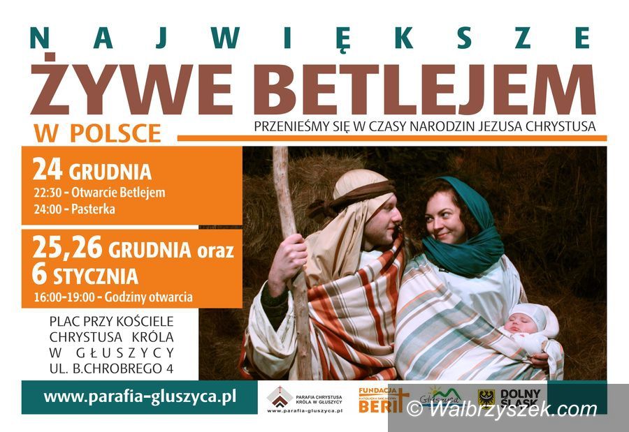 REGION, Głuszyca: Zapraszamy do „Żywego Betlejem” w Głuszycy