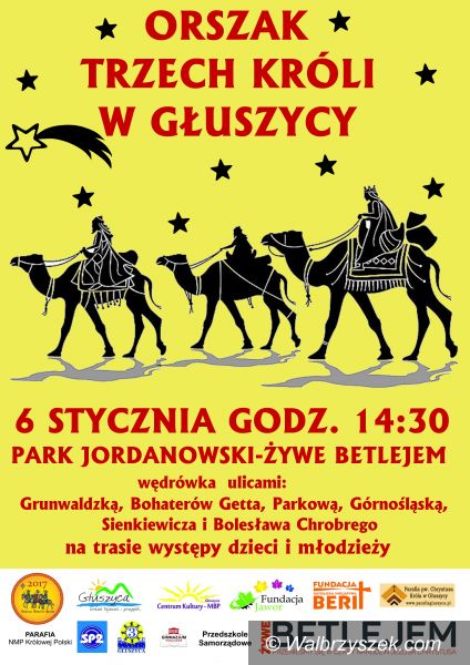 REGION, Głuszyca: Orszak Trzech Króli w Głuszycy
