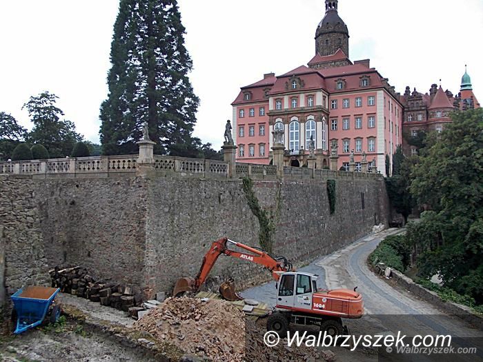Wałbrzych: Kontynuacja prac przy nieznanym tunelu Zamku Książ