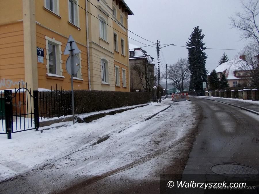 Wałbrzych: Utrudnienia związane z remontem ulicy Piasta