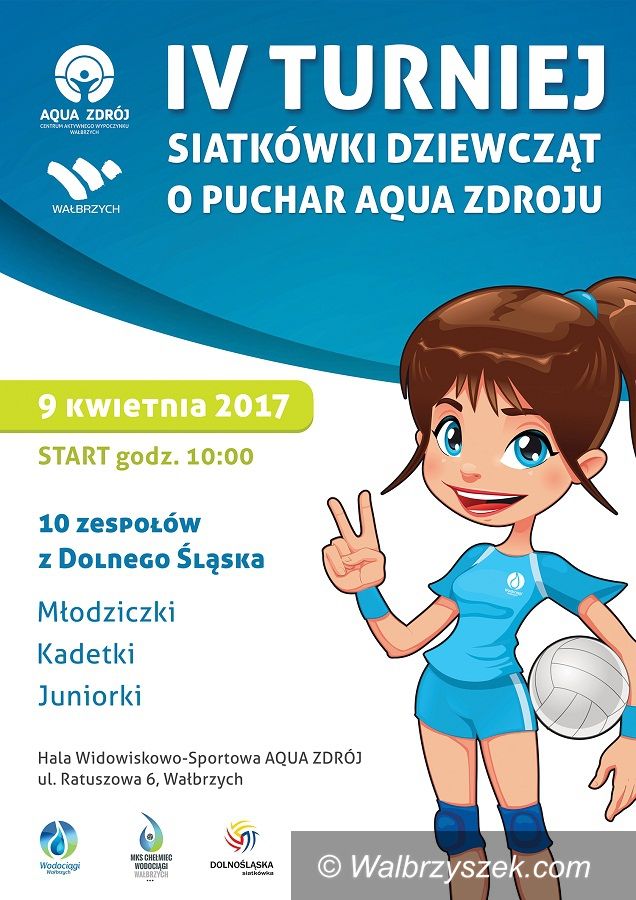 Wałbrzych: Międzynarodowy turniej siatkówki w Aqua Zdroju