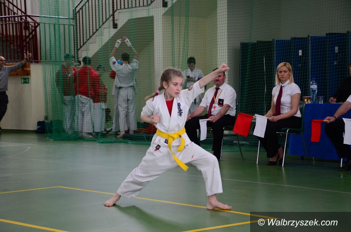 Wałbrzych: Mistrzostwa Polski Zachodniej w karate kyokushinkai