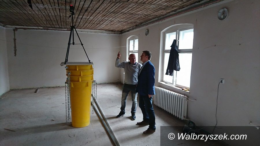REGION, Mieroszów: Nabierają tempa prace przy przebudowie Mieroszowskiego Centrum Kultury