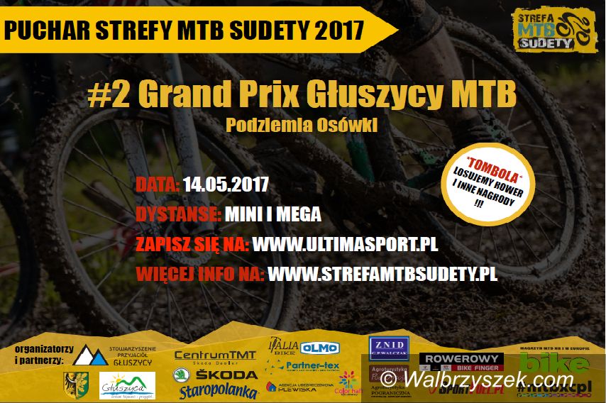 Głuszyca: Wyścig Grand Prix Głuszycy MTB Podziemia Osówki 2017 już jutro
