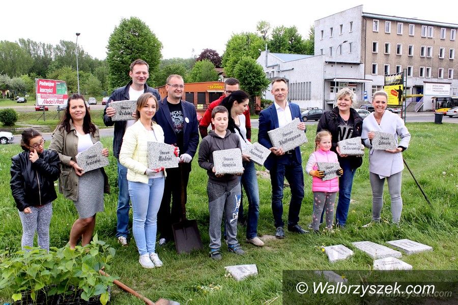 Wałbrzych: W dzielnicy Sobięcin powstaje nowy skwer