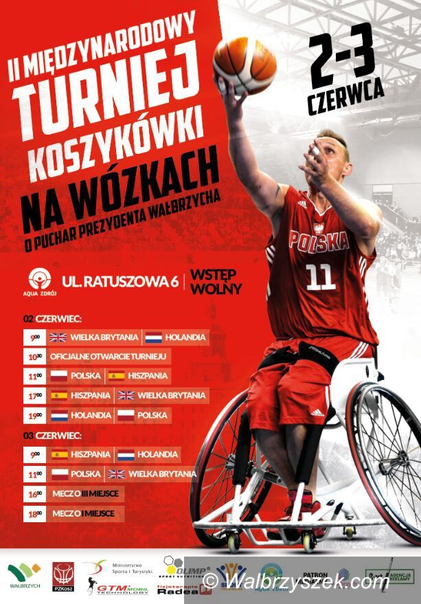 Wałbrzych: II międzynarodowy turniej o Puchar Prezydenta Wałbrzycha w koszykówce na wózkach