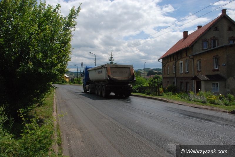 REGION, Głuszyca: Remonty dróg powiatowych w Głuszycy