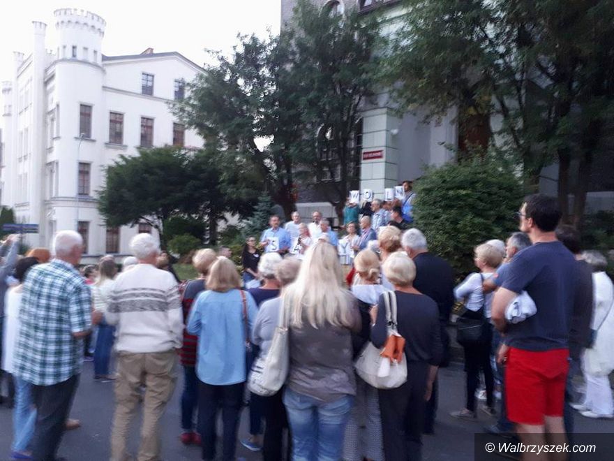 Wałbrzych: Protestowali po raz drugi i zapowiadają kolejne protesty