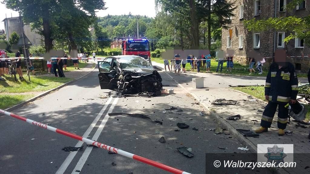 REGION, Mieroszów: Nietrzeźwy spowodował wypadek drogowy