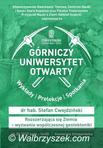 Wałbrzych: Górniczy Uniwersytet Otwarty wraca po letniej przerwie