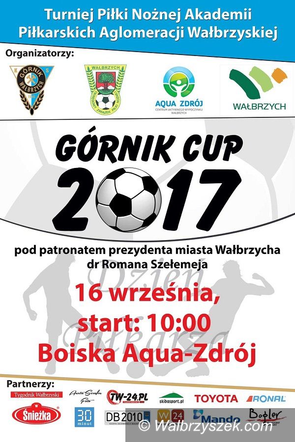 Wałbrzych: Przed nami "Górnik Cup 2017