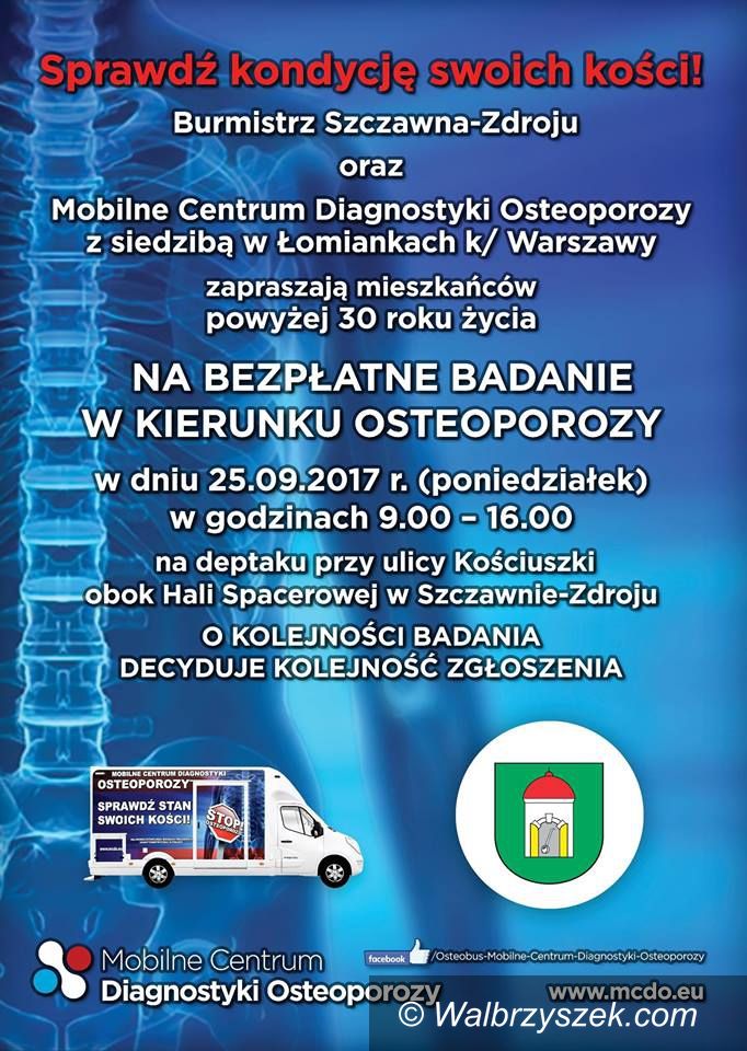 REGION, Szczawno-Zdrój: Przebadaj kości