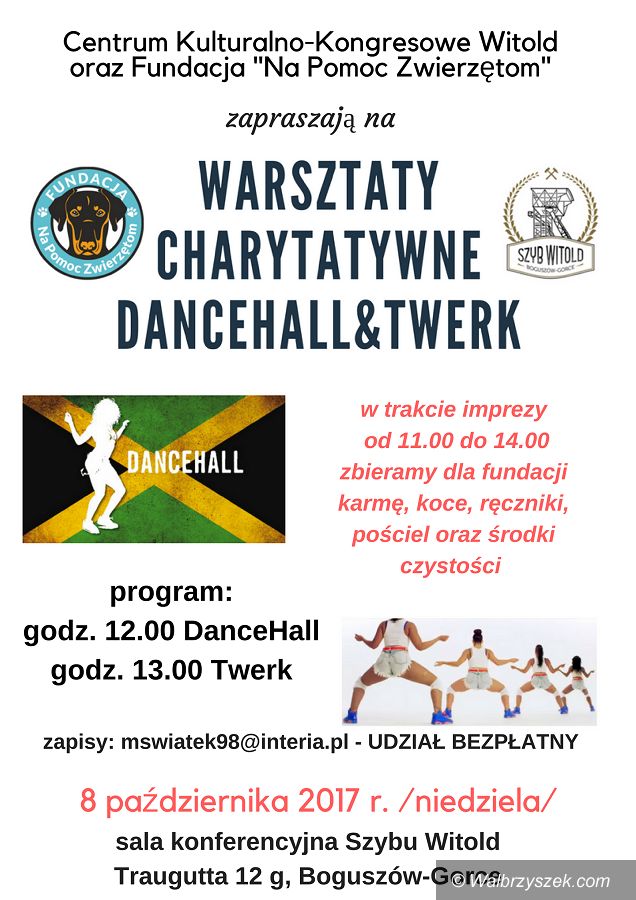 REGION, Boguszów-Gorce: W Centrum WITOLD zatańczą dla Fundacji!