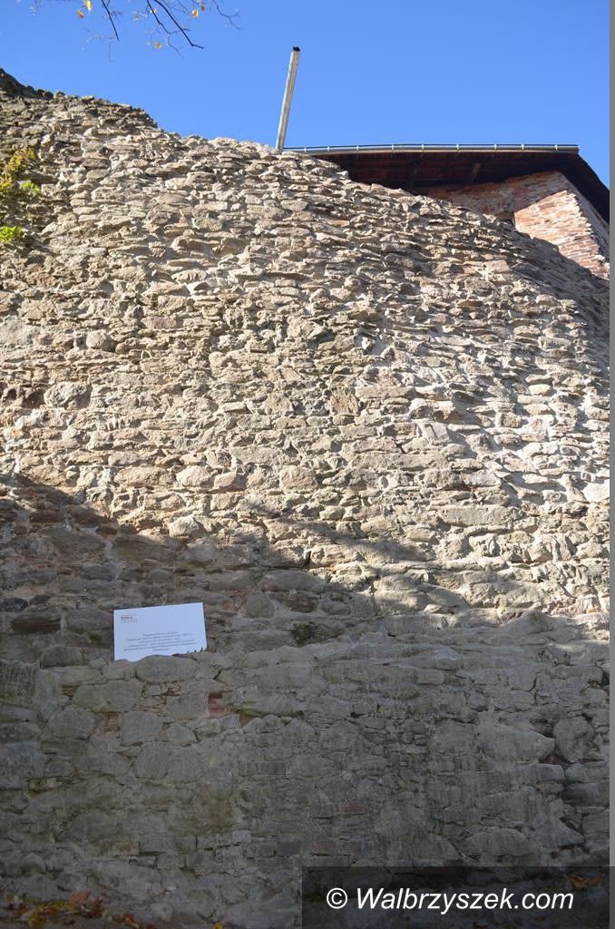 REGION, Zagórze Śl.: Zabezpieczono mury Zamku Grodno