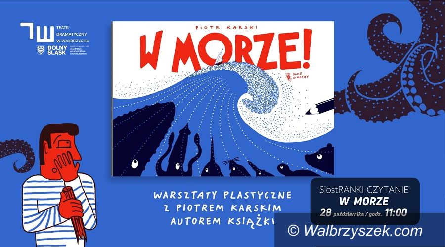 Wałbrzych: W „Szaniawskim" – Czytanie i warsztat ilustratorski dla dzieci