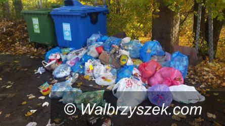 Wałbrzych: W Wałbrzychu segregacja odpadów pozostawia wiele do życzenia