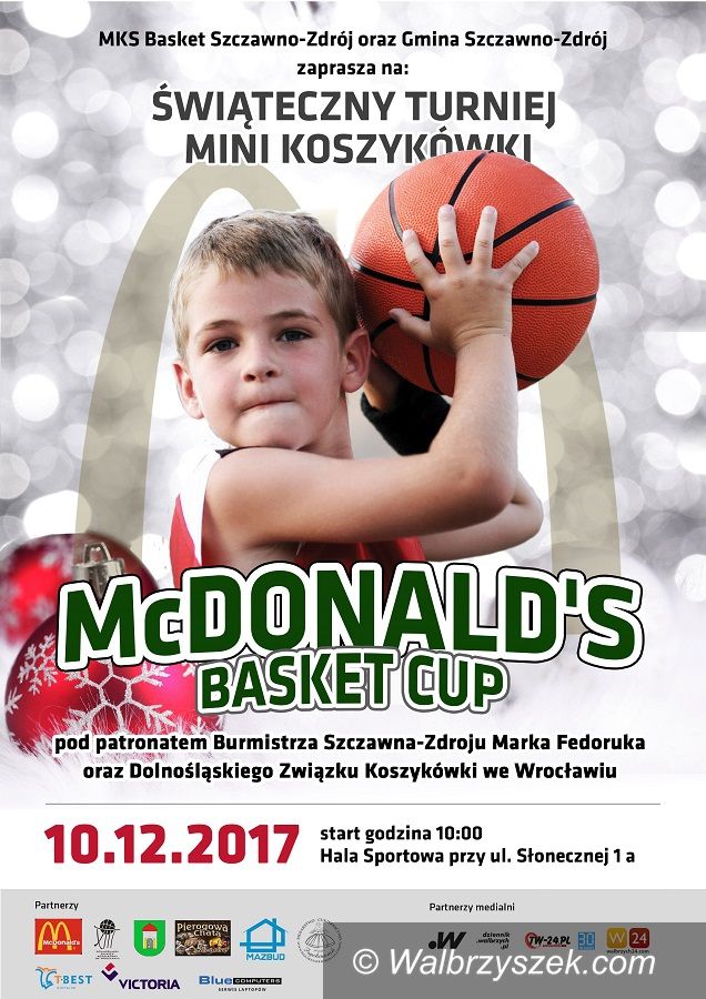 Szczawno-Zdrój: Przed nami Świąteczny Turniej Mini Koszykówki