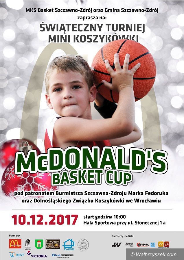 Szczawno-Zdrój: Przed nami Świąteczny Turniej Mini Koszykówki