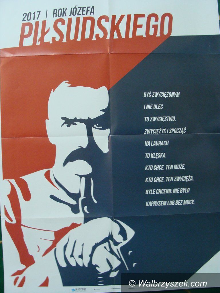 Wałbrzych: Pamiętali o urodzinach Marszałka Piłsudskiego