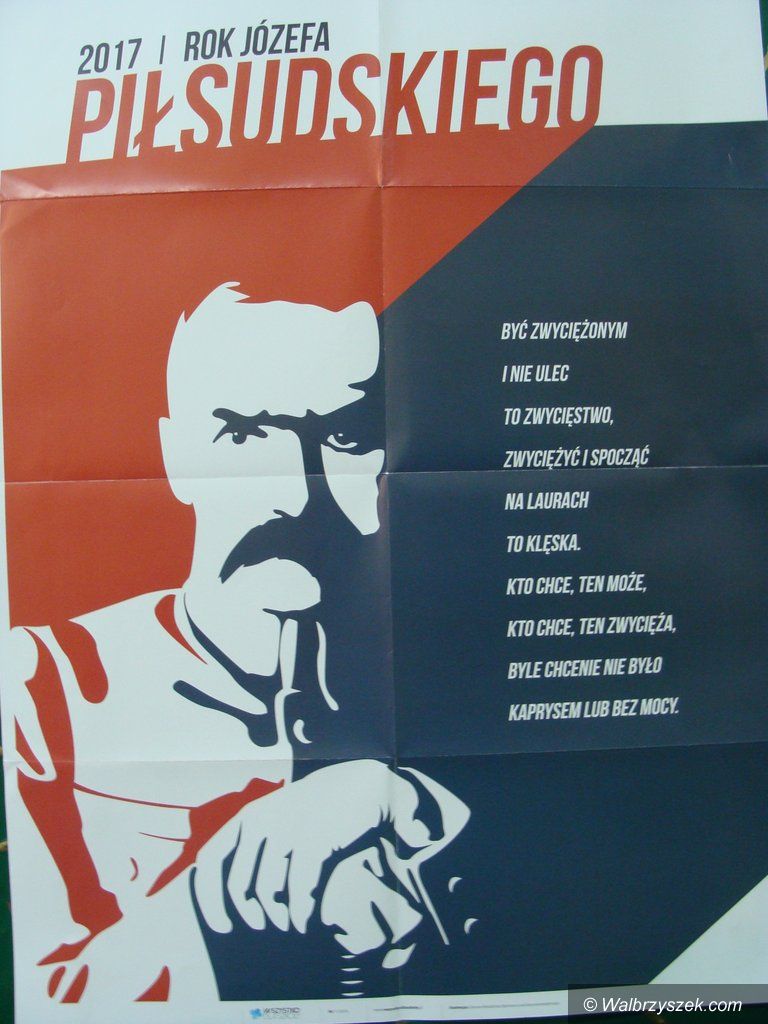 Wałbrzych: Pamiętali o urodzinach Marszałka Piłsudskiego