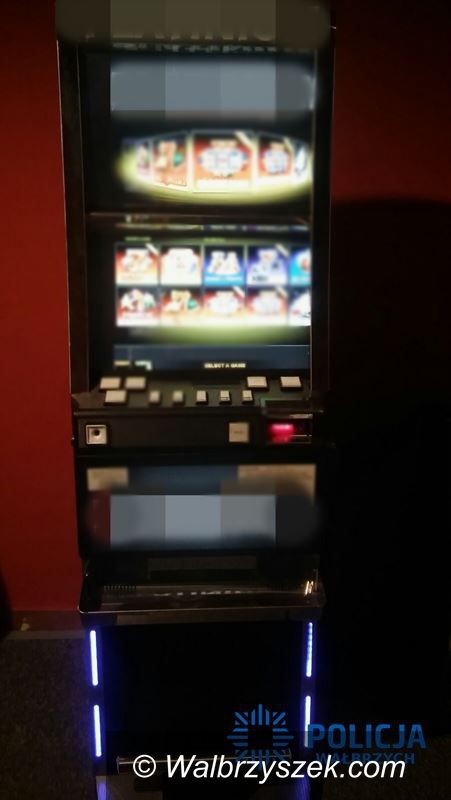 Wałbrzych: Kolejne automaty hazardowe zarekwirowane przez wałbrzyskich funkcjonariuszy