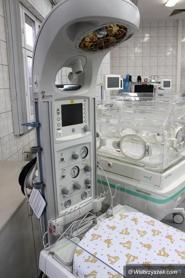 Wałbrzych: Szpital im. Sokołowskiego z najnowszym sprzętem pediatrycznym