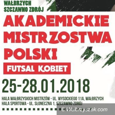 Wałbrzych: Półfinał Akademickich Mistrzostwa Polski w futsalu kobiet odbędzie się w Wałbrzychu