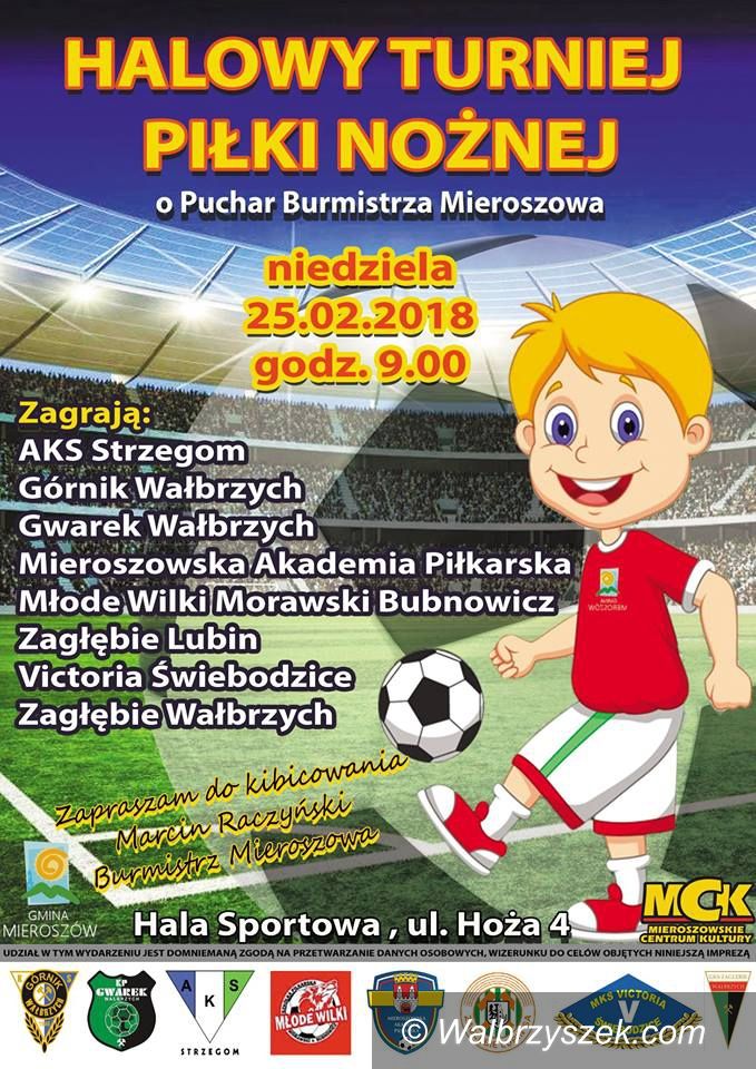 Mieroszów: Młodzi piłkarze będą rywalizować w Mieroszowie