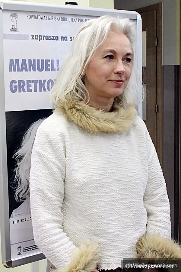 Wałbrzych: Manuela Gretkowska w WOK–u