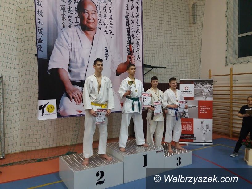 Wałbrzych: Wałbrzyscy karatecy wrócili z medalami