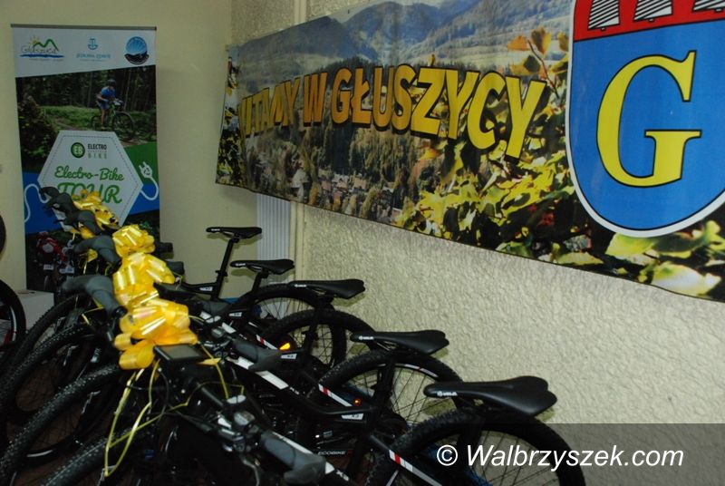REGION, Głuszyca: Wiosna z wypożyczalnią rowerów elektrycznych w Głuszycy