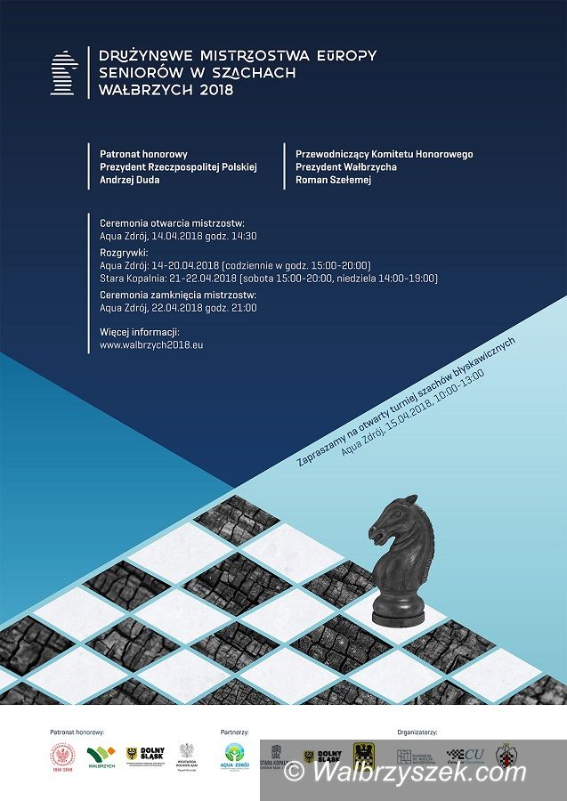 Wałbrzych: Przed nami Drużynowe Mistrzostwa Europy Seniorów w szachach