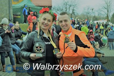 Wałbrzych: Wałbrzyscy policjanci wystartowali w Półmaratonie Ślężańskim