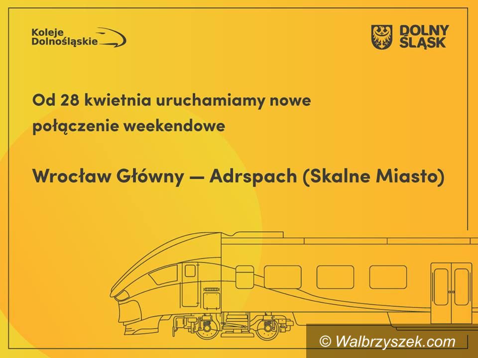 REGION: Dobra wiadomość dla turystów – pociąg z Wrocławia przez Wałbrzych i Mieroszów do czeskiego Adrszpach już wkrótce