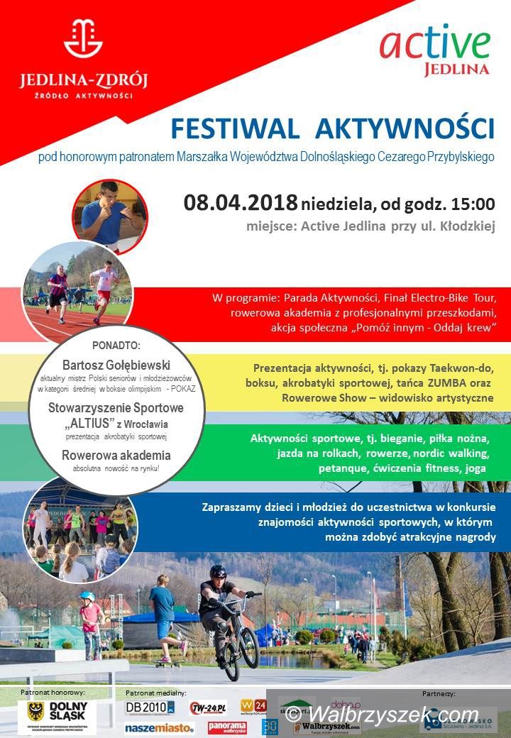 REGION, Jedlina-Zdrój: Festiwal Aktywności już w najbliższą niedzielę